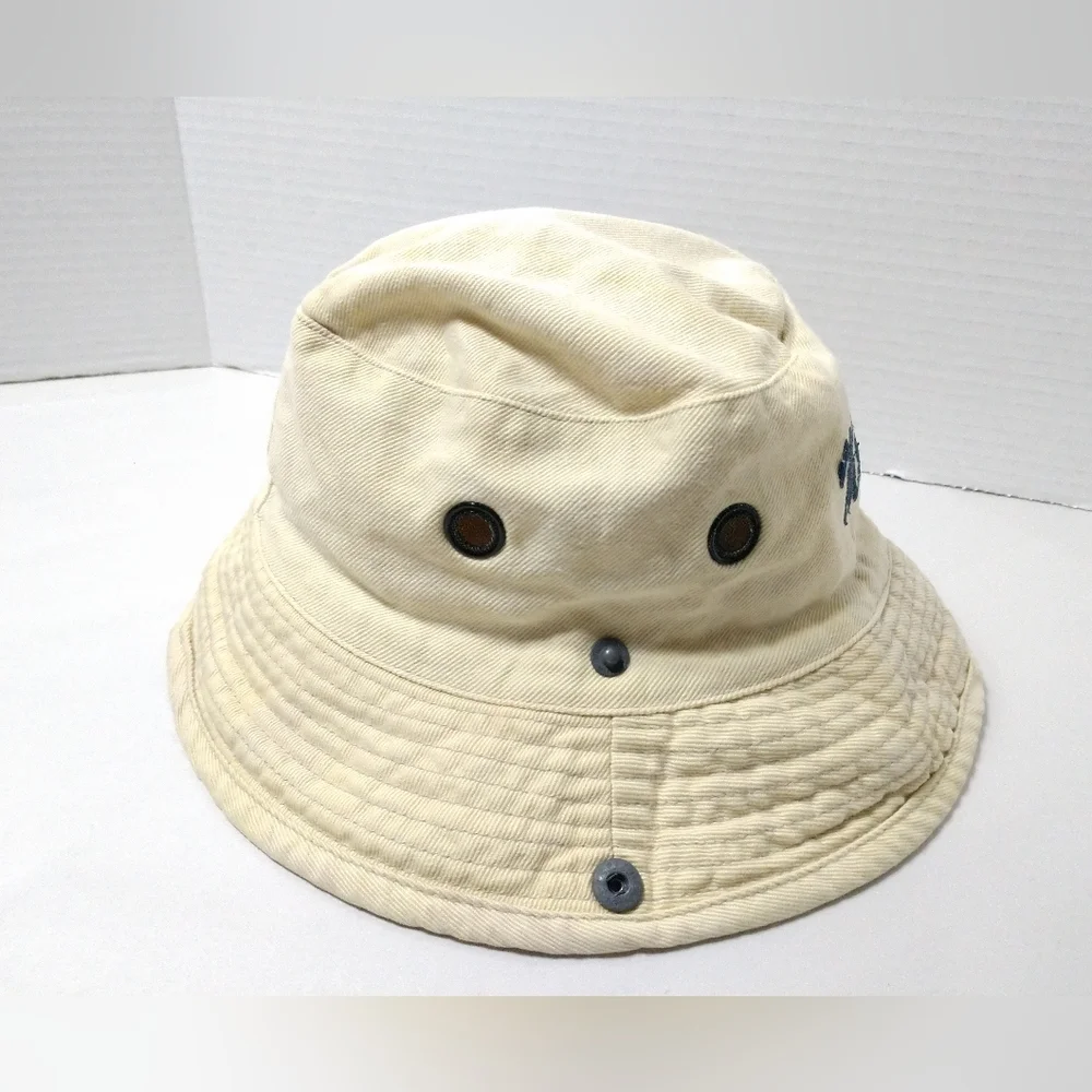 Child's Morro Bay Bucket Hat Yellow Cotton Canvas